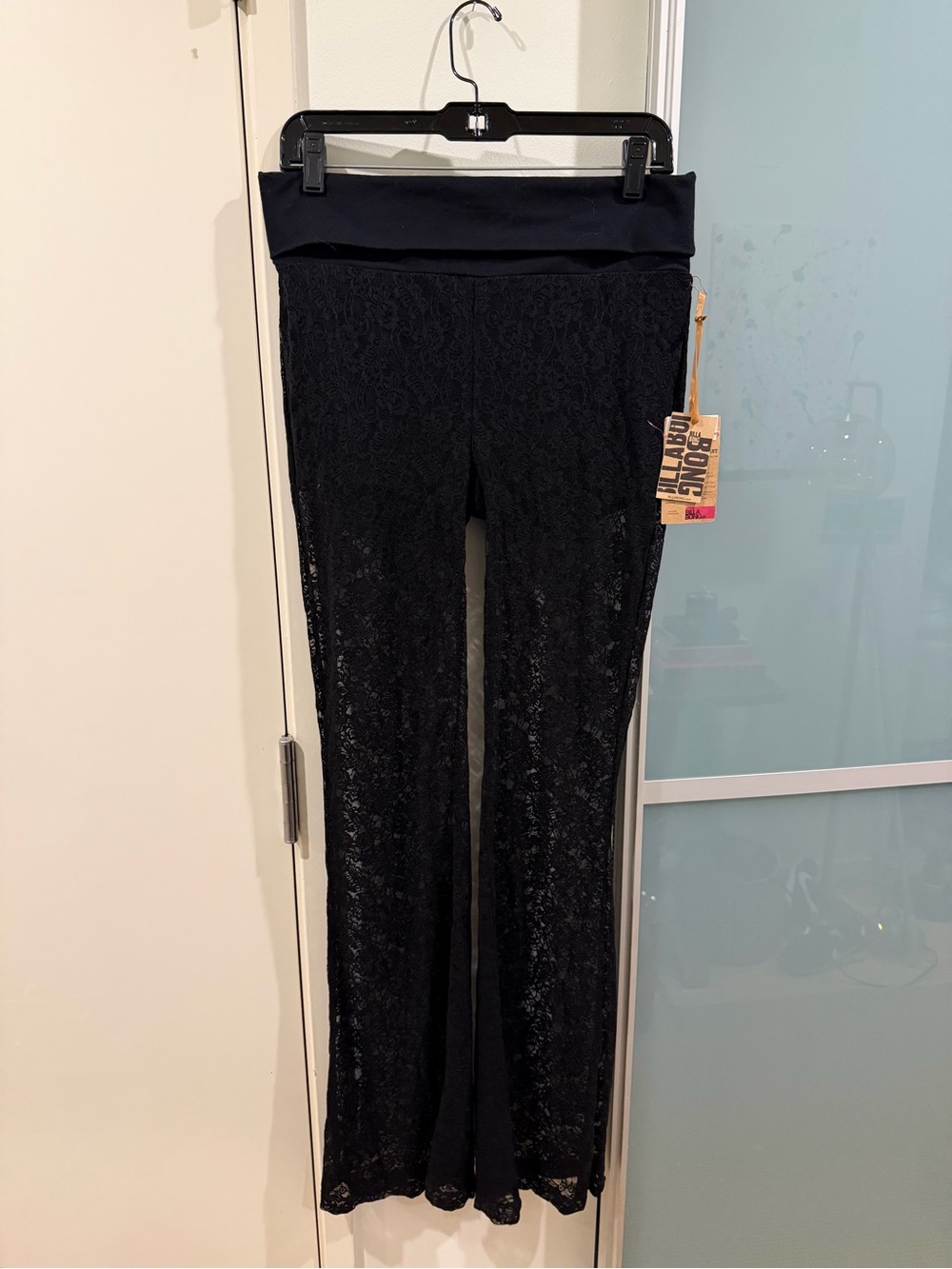 NWT Billabong Lace Flared Pants